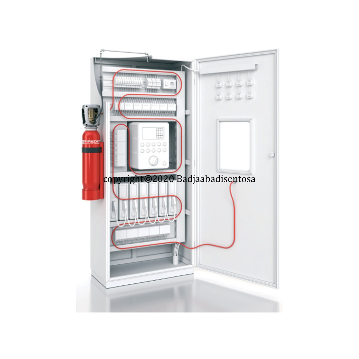 Rotarex - Complete Fire System For Electrical Cabinets